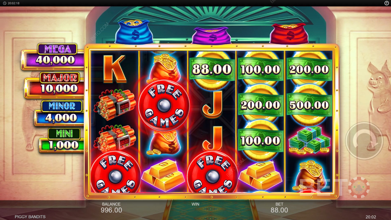 Anmeldelse af Piggy Bandits hos BETO