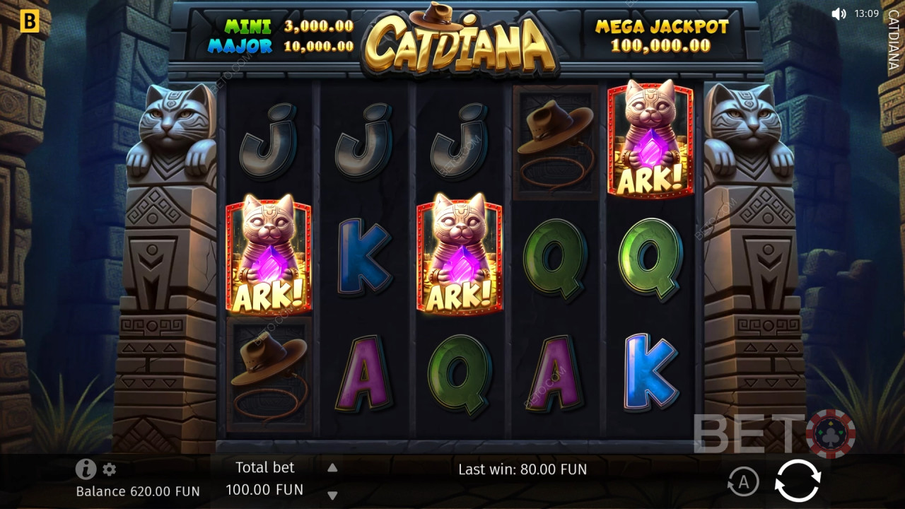 Catdiana anmeldelse fra BETO Slots