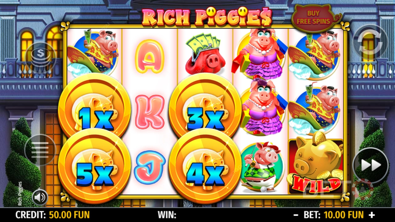 Rige Grise: Anmeldelse fra BETO Slots