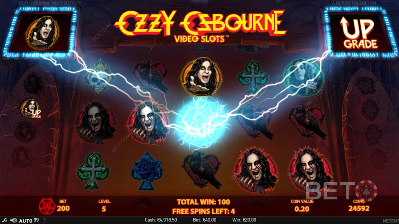 Nyd Symbol Charge Up-funktionen i Respins og Gratis Spins