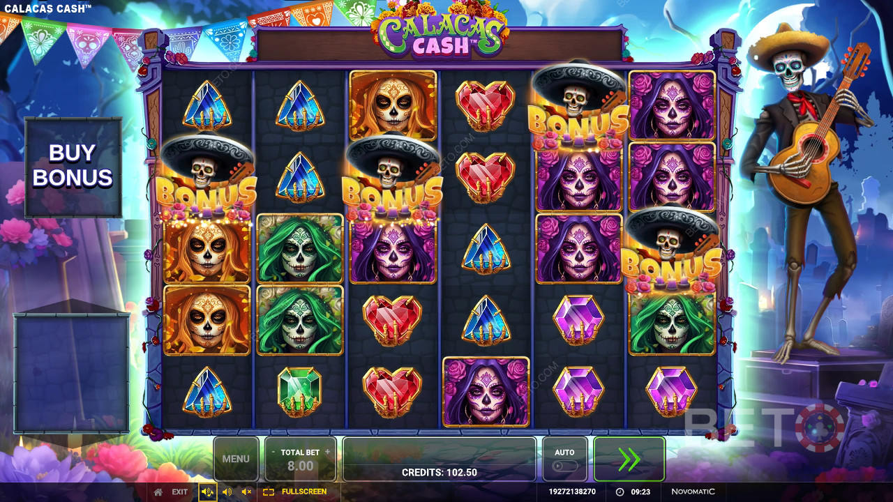Calacas Cash: Anmeldelse fra BETO Slots