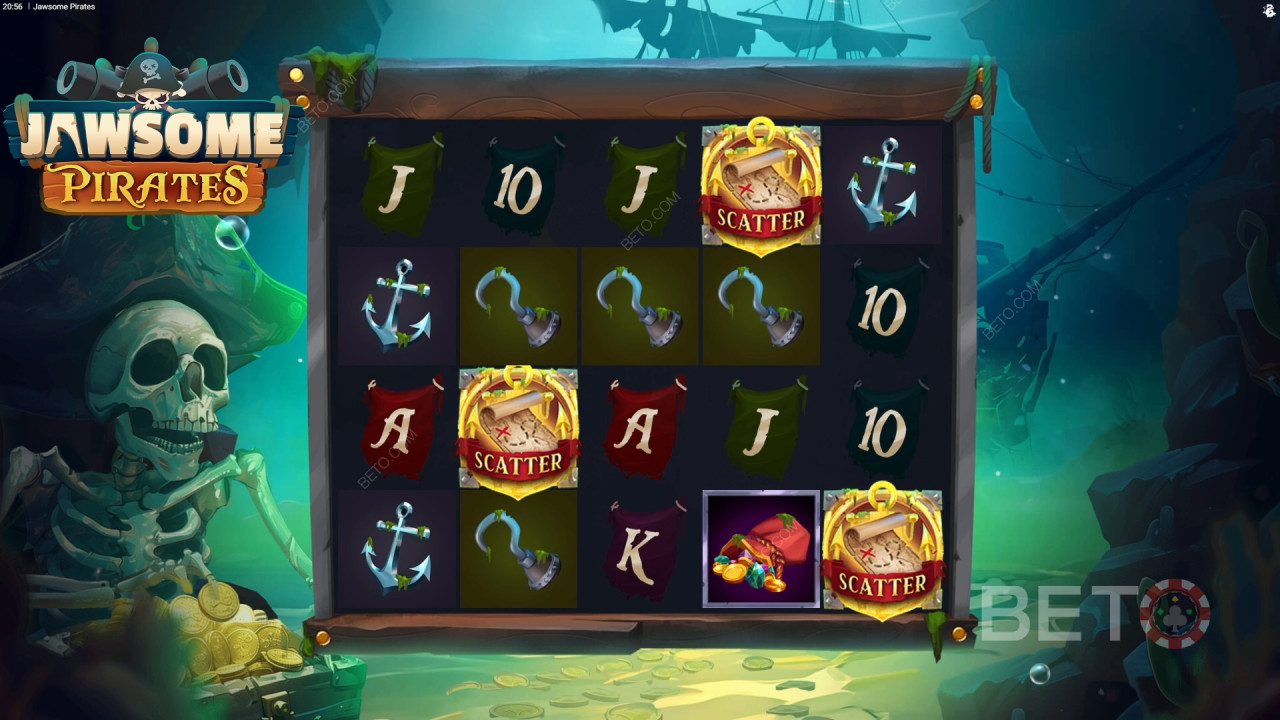 Anmeldelse af Jawsome Pirates hos BETO