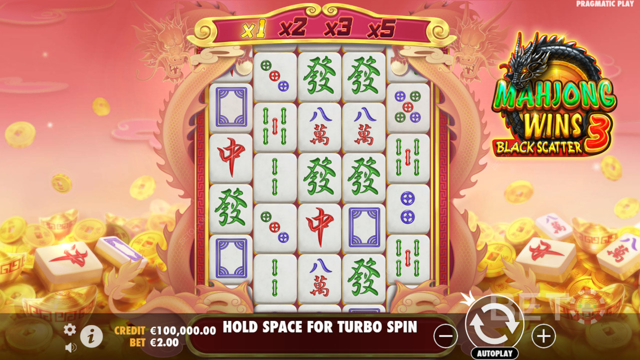 Sådan spiller du Pragmatic Plays Mahjong Wins 3 - Black Scatter
