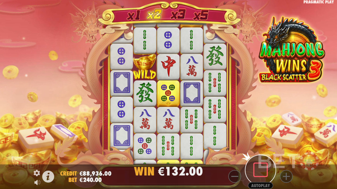 Mahjong Wins 3 - Black Scatter - Værd at spille?