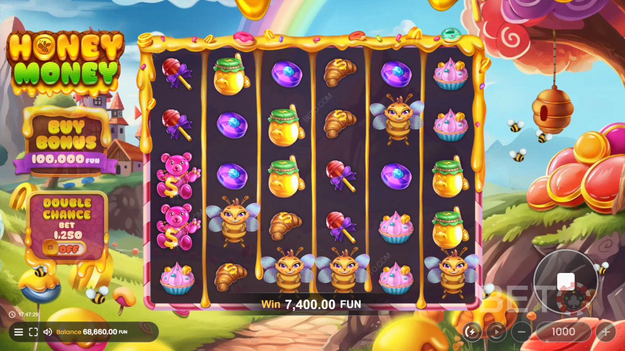 Honey Money: Anmeldelse fra BETO Slots