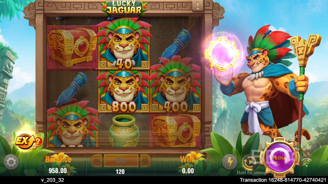 Heldig Jaguar Anmeldelse fra BETO Slots
