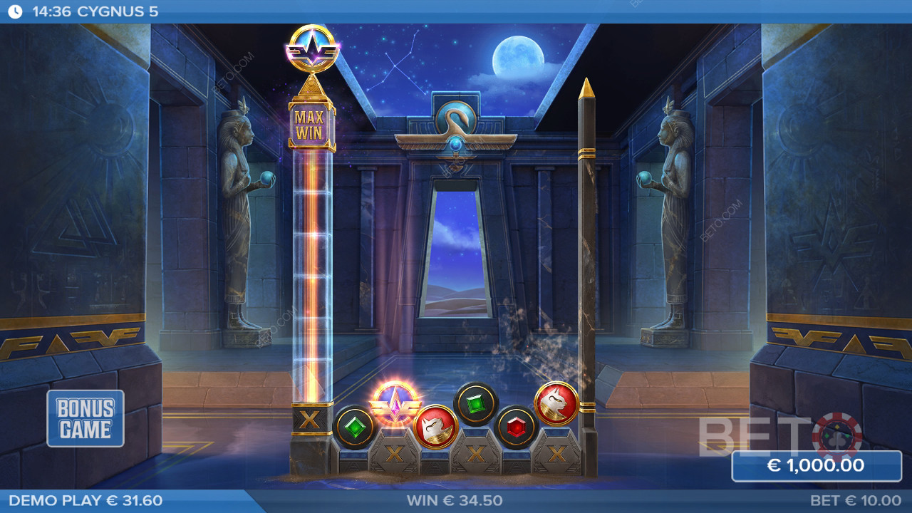 Anmeldelse af Cygnus 5 på BETO Slots