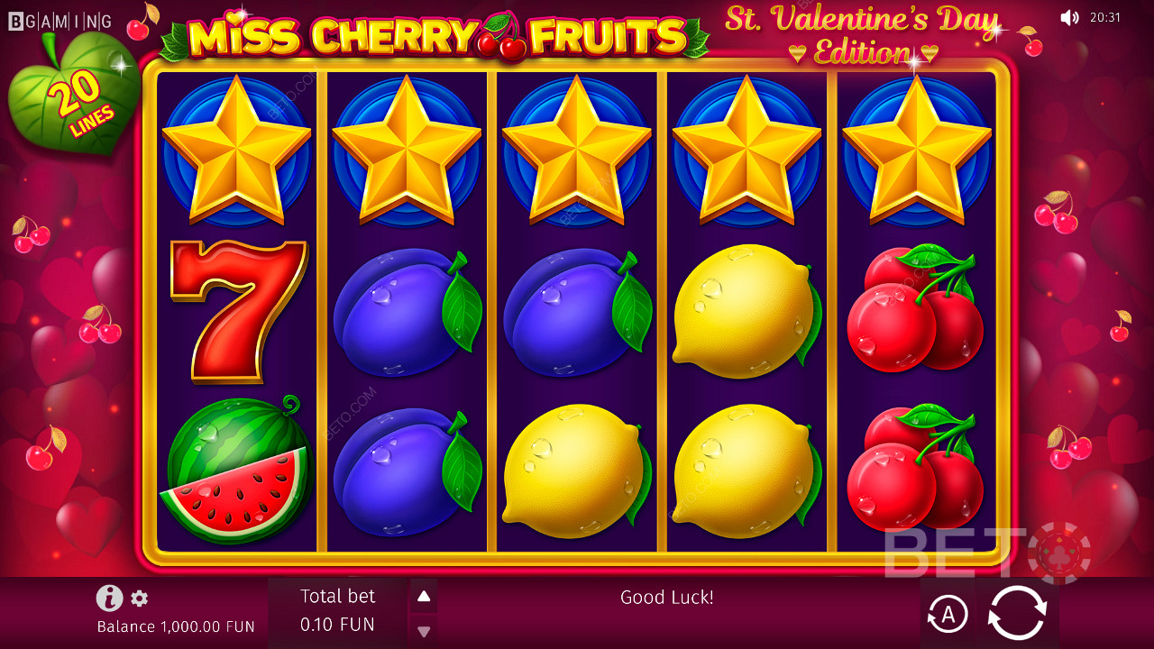 Hybrid design i Miss Cherry Fruits