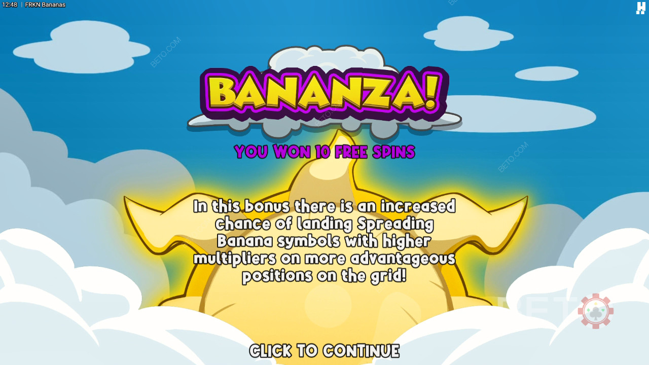Bonusfunktioner forklaret i FRKN Bananas fra Hacksaw Gaming