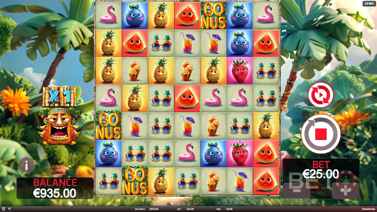 Hawaiitopia anmeldelse fra BETO Slots