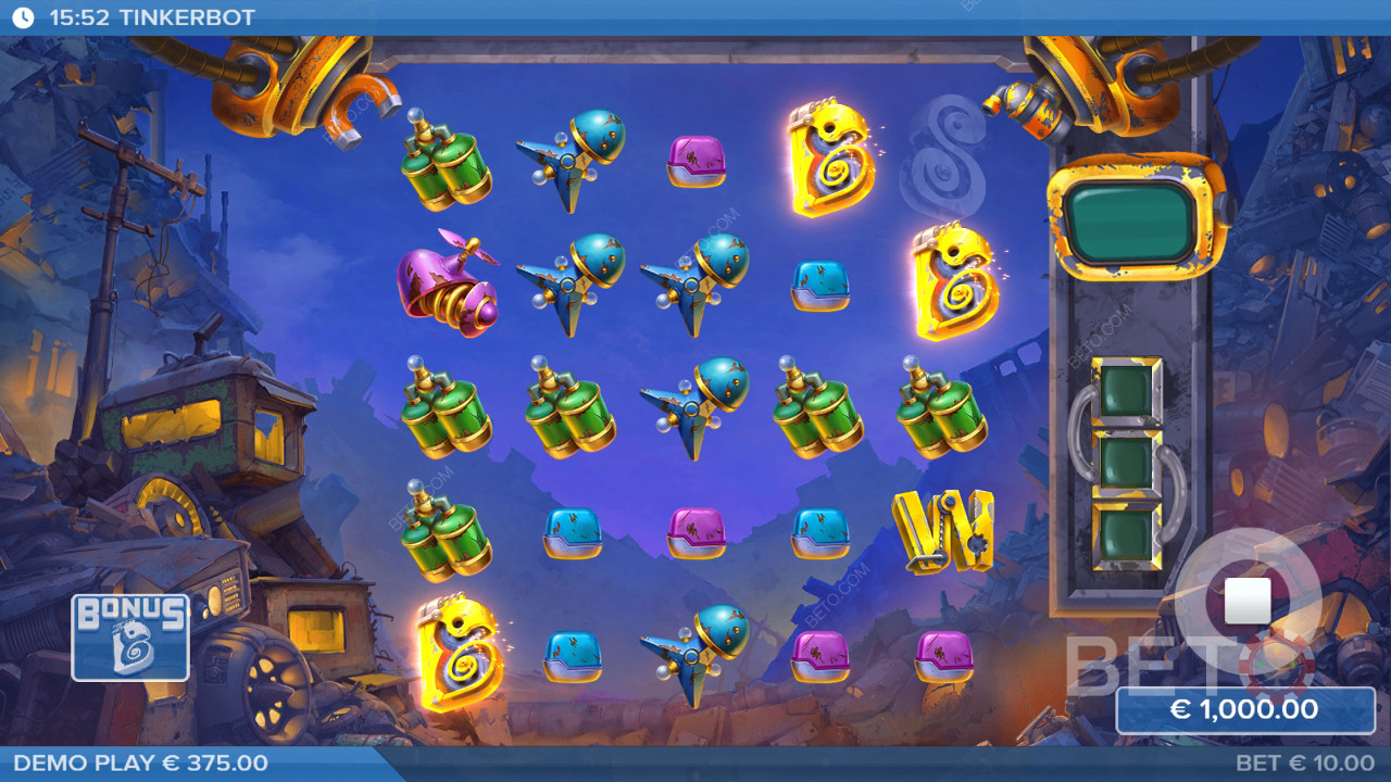 Tinkerbot anmeldelse fra BETO Slots