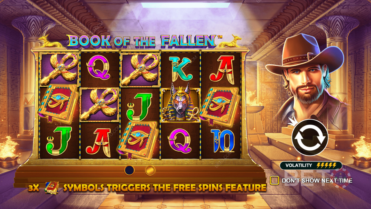 Udforsk det gamle Egypten med en legendarisk opdagelsesrejsende i Book of Fallen