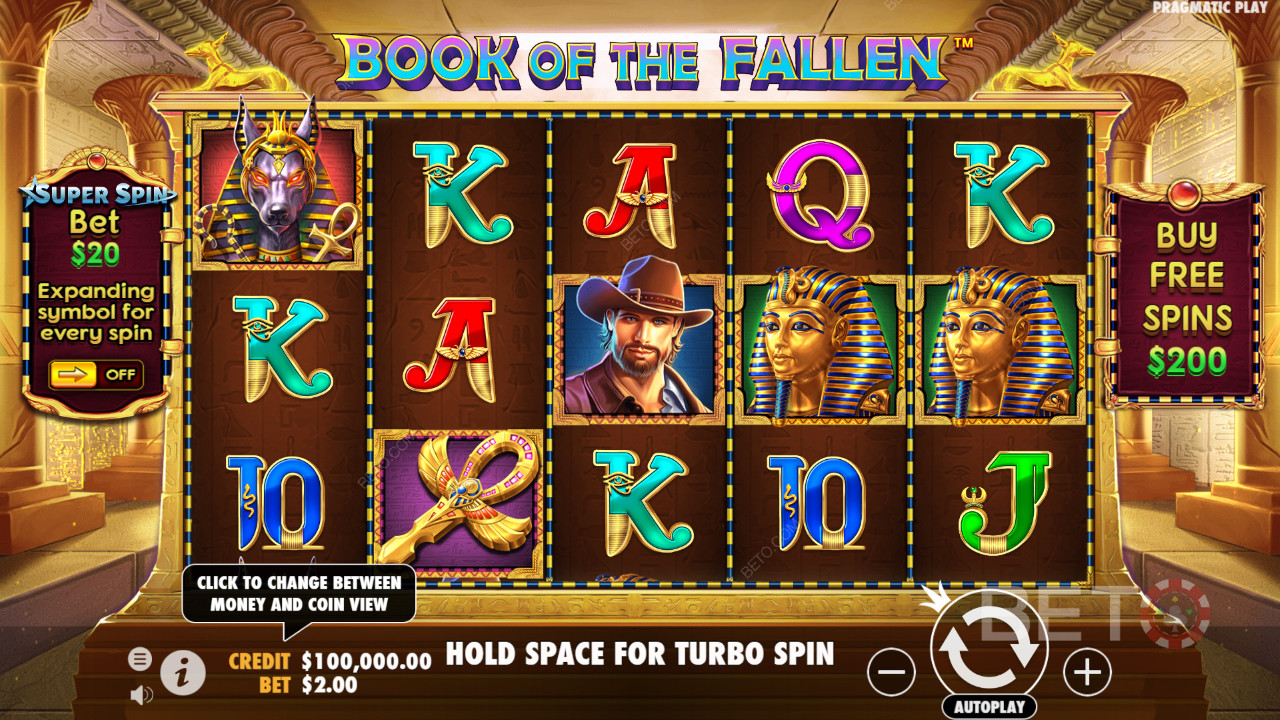 Køb Free Spins-tilstand via den eksklusive Bonus Buy-funktion