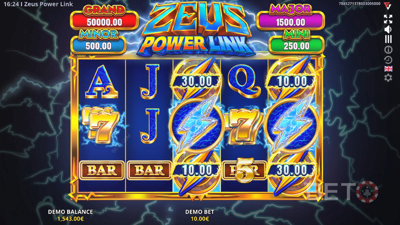 Zeus Power Link: Anmeldelse fra BETO Slots