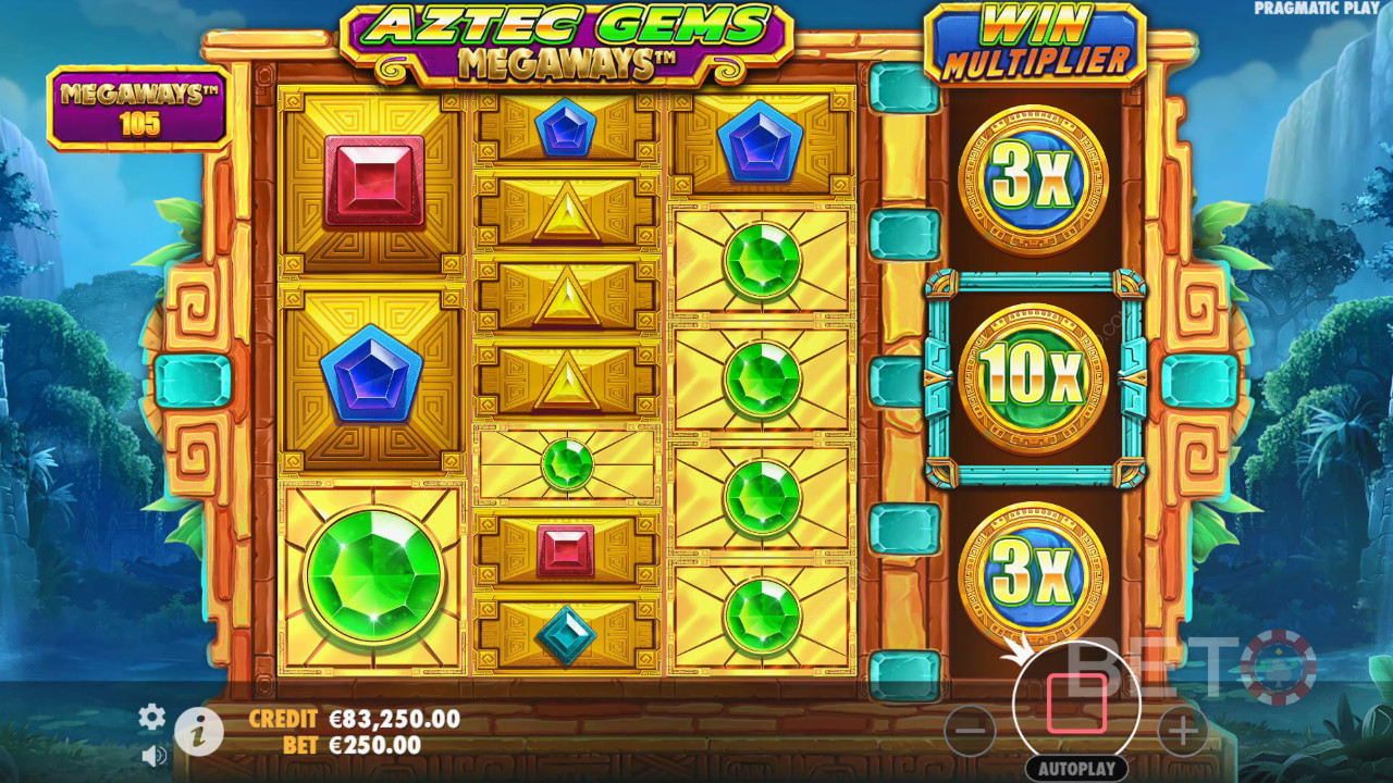 Aztec Gems Megaways: Anmeldelse fra BETO