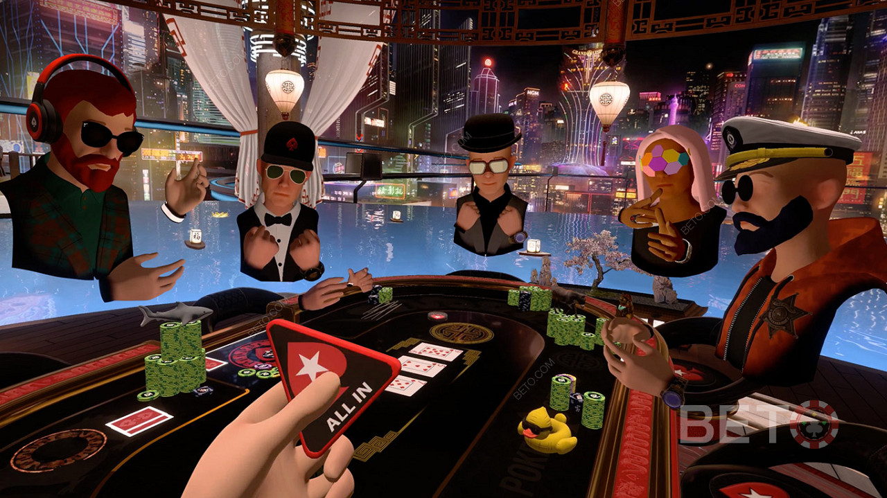 Spil live casino hos PokerStars