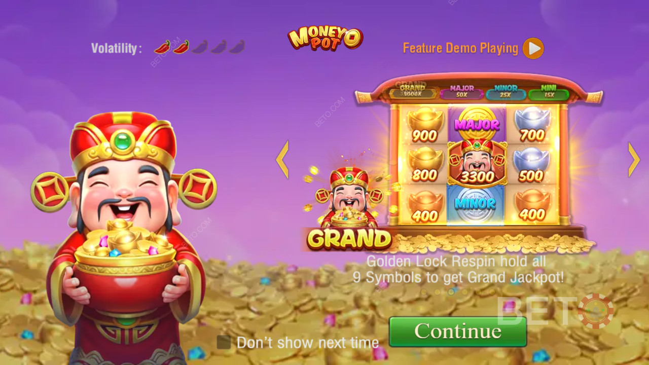 Sådan spiller du Money Pot fra TaDa Gaming