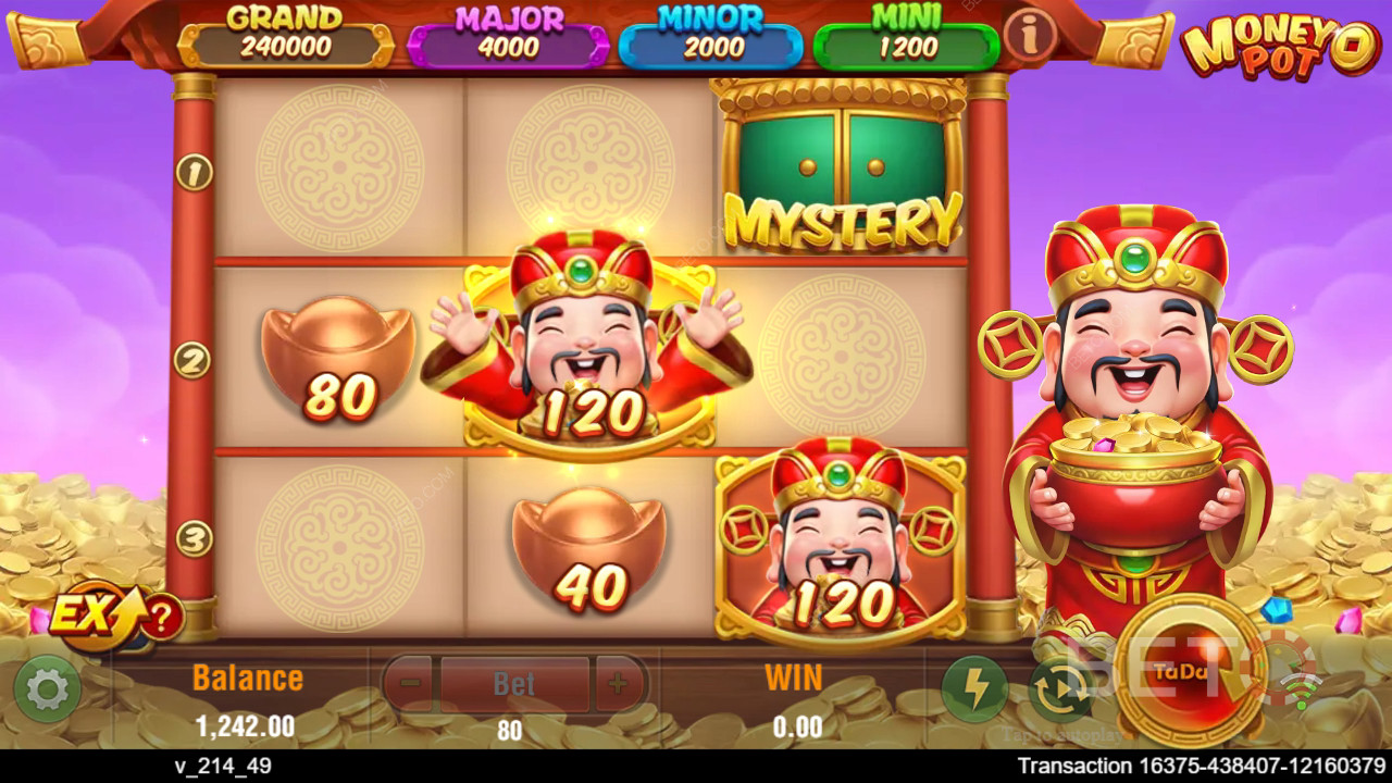 Money Pot Anmeldelse fra BETO Spilleautomater