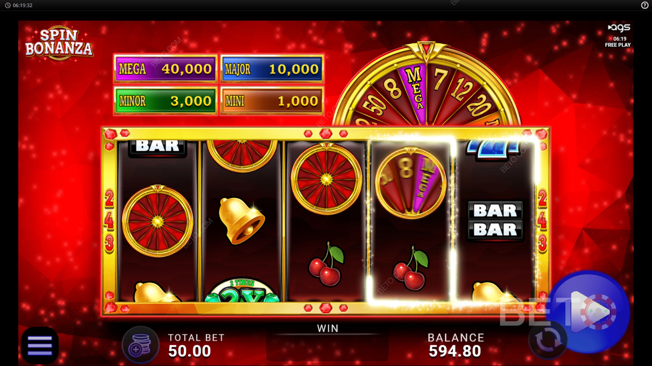 Spin Bonanza anmeldelse fra BETO Slots