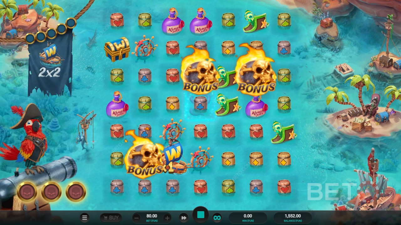 Krakens Hule Anmeldelse fra BETO Spilleautomater