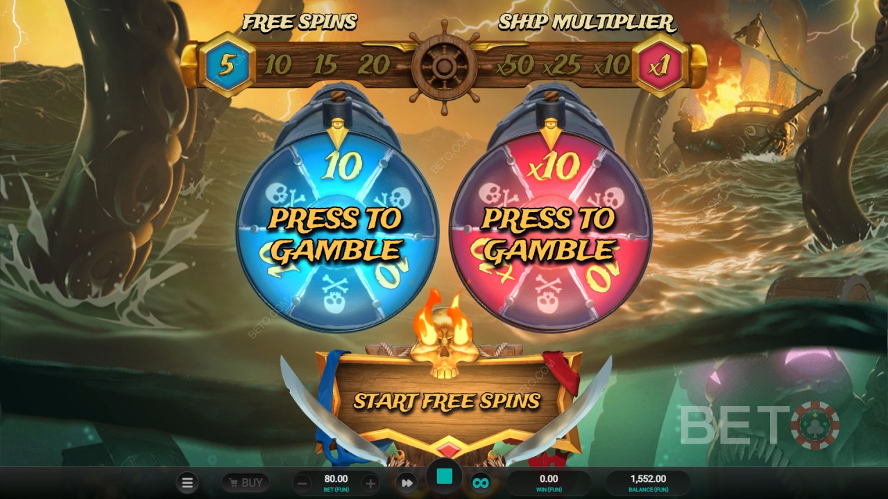 Bonusfunktioner Forklaret i Krakens Hule fra Relax Gaming