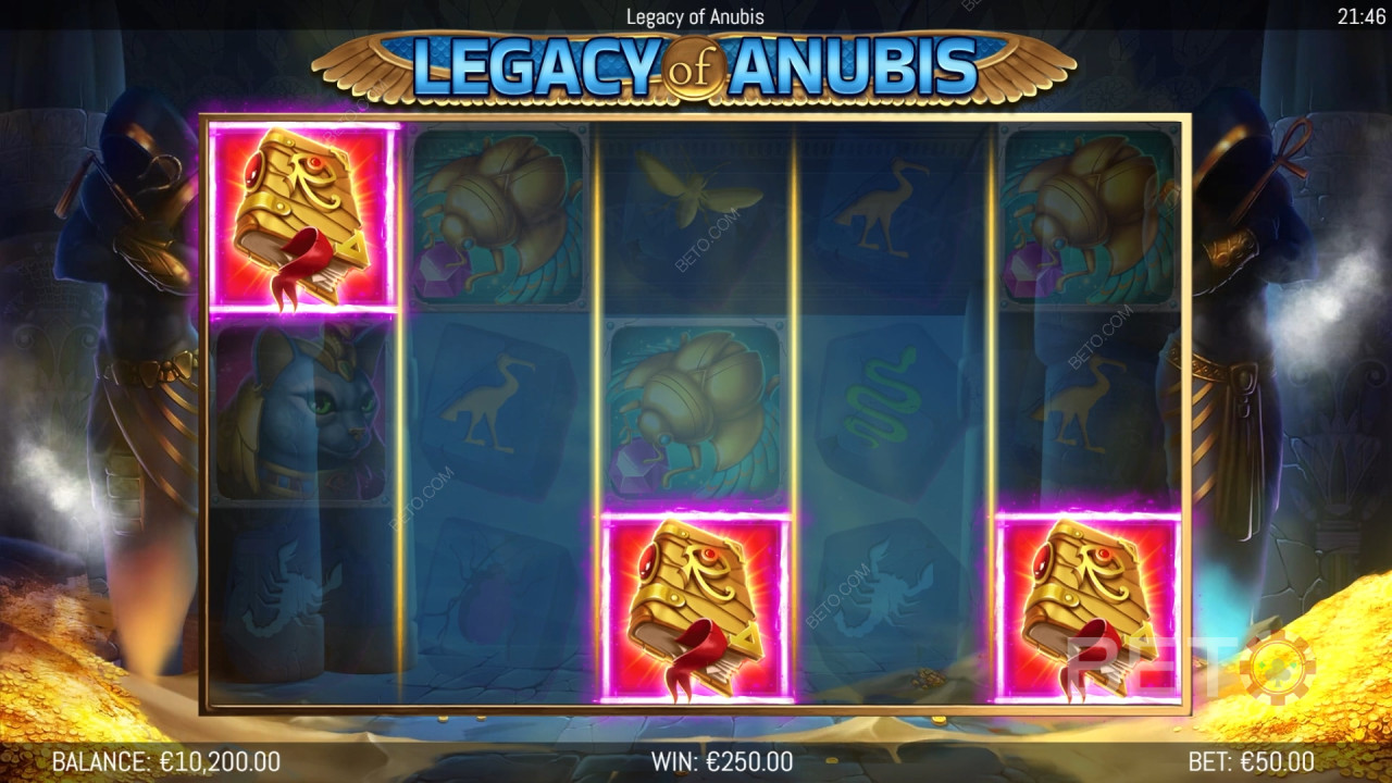 Anmeldelse af Legacy of Anubis hos BETO