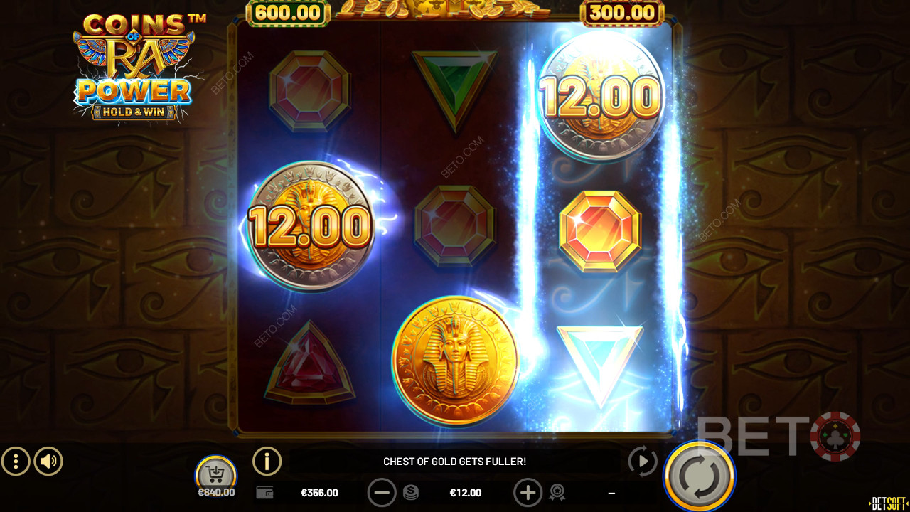 Anmeldelse af Coins of Ra Power på BETO