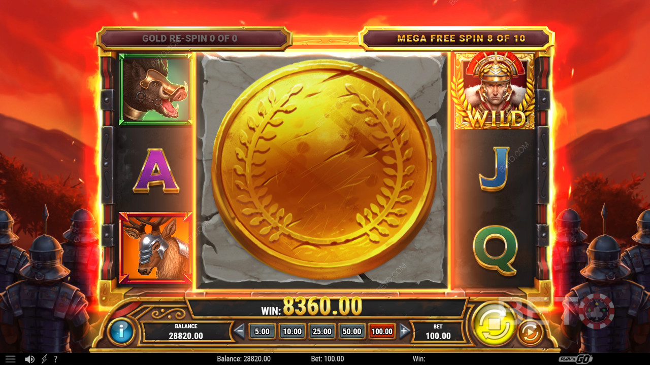 Vind 4.000 gange din indsats i Legion Gold Victory spilleautomat!