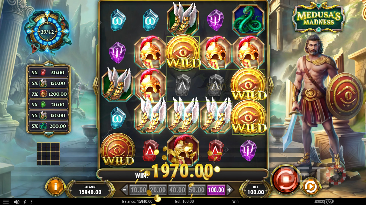 Medusas Vanvid: Anmeldelse fra BETO Slots