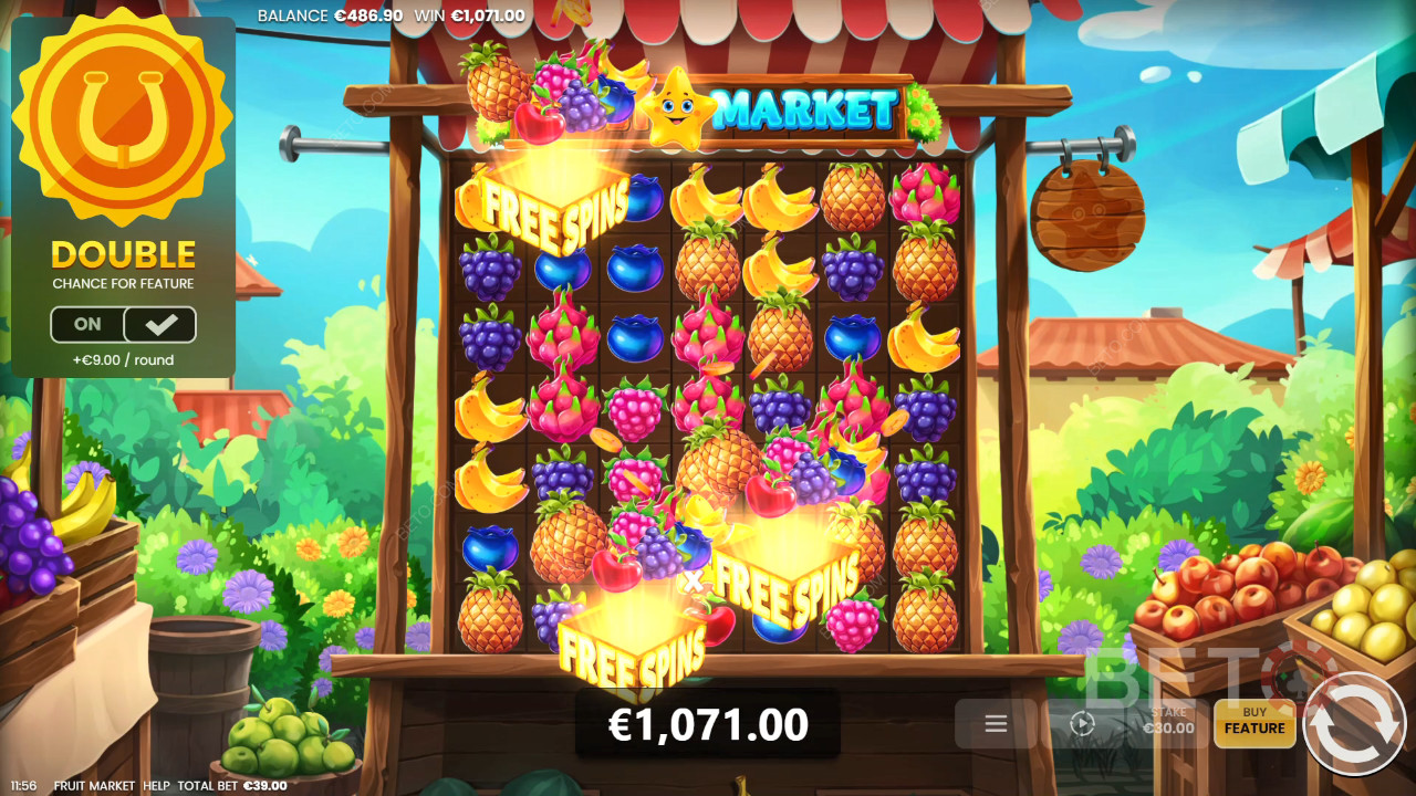 Anmeldelse af Fruit Market hos BETO