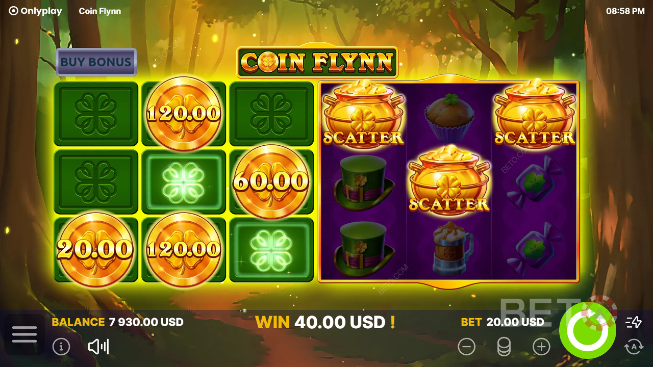 Anmeldelse af Coin Flynn hos BETO Slots