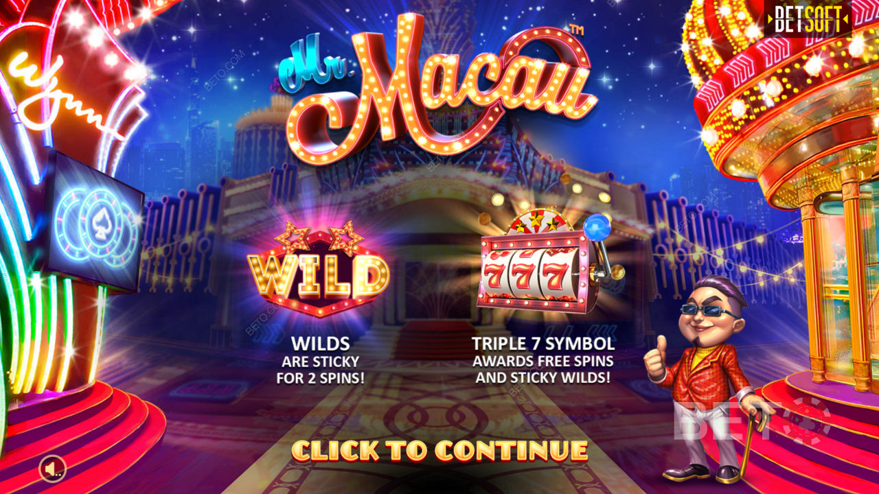 Nyd nogle af de mest kraftfulde funktioner indenfor branchen på Mr Macau spilleautomaten