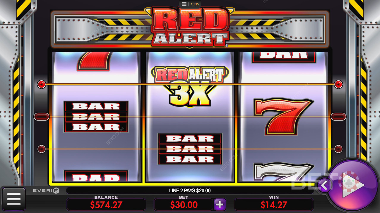Rød Alarm: Anmeldelse fra BETO Slots