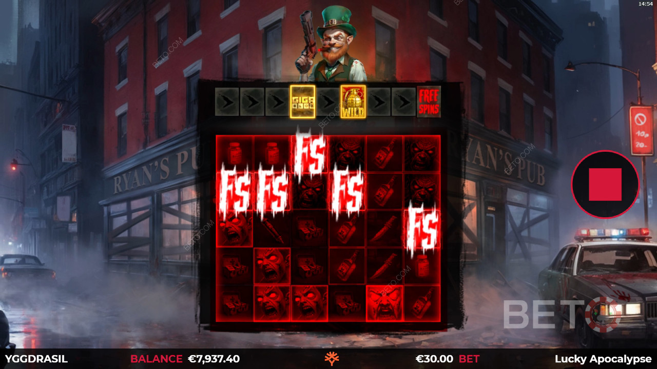 Lucky Apocalypse anmeldelse fra BETO Slots