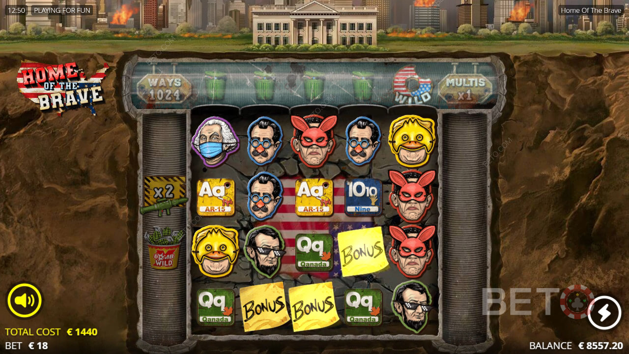 De Modiges Land: Anmeldelse fra BETO Slots