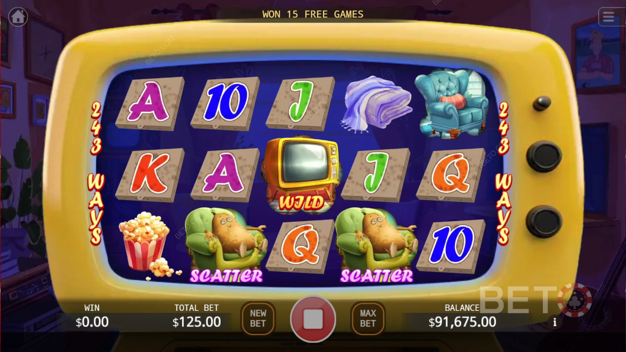 Sofakartoffel Anmeldelse fra BETO Slots