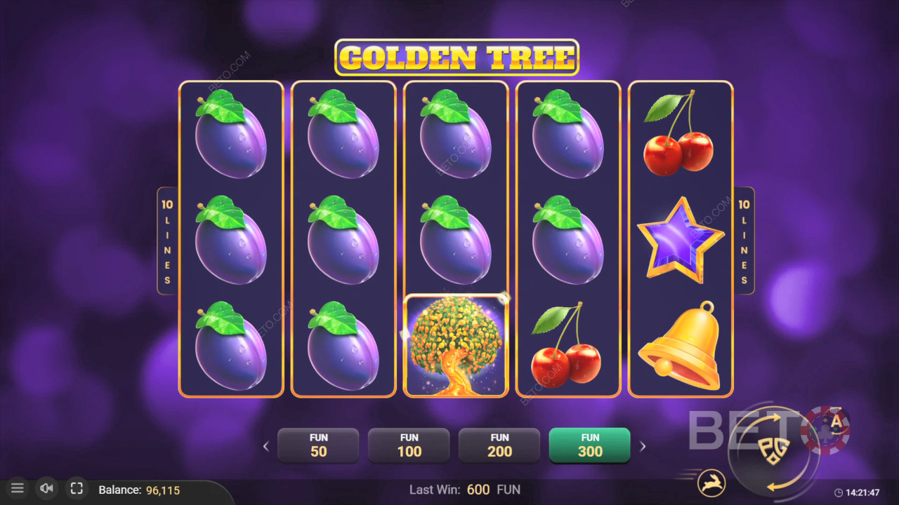 Golden Tree Anmeldelse fra BETO Spilleautomater