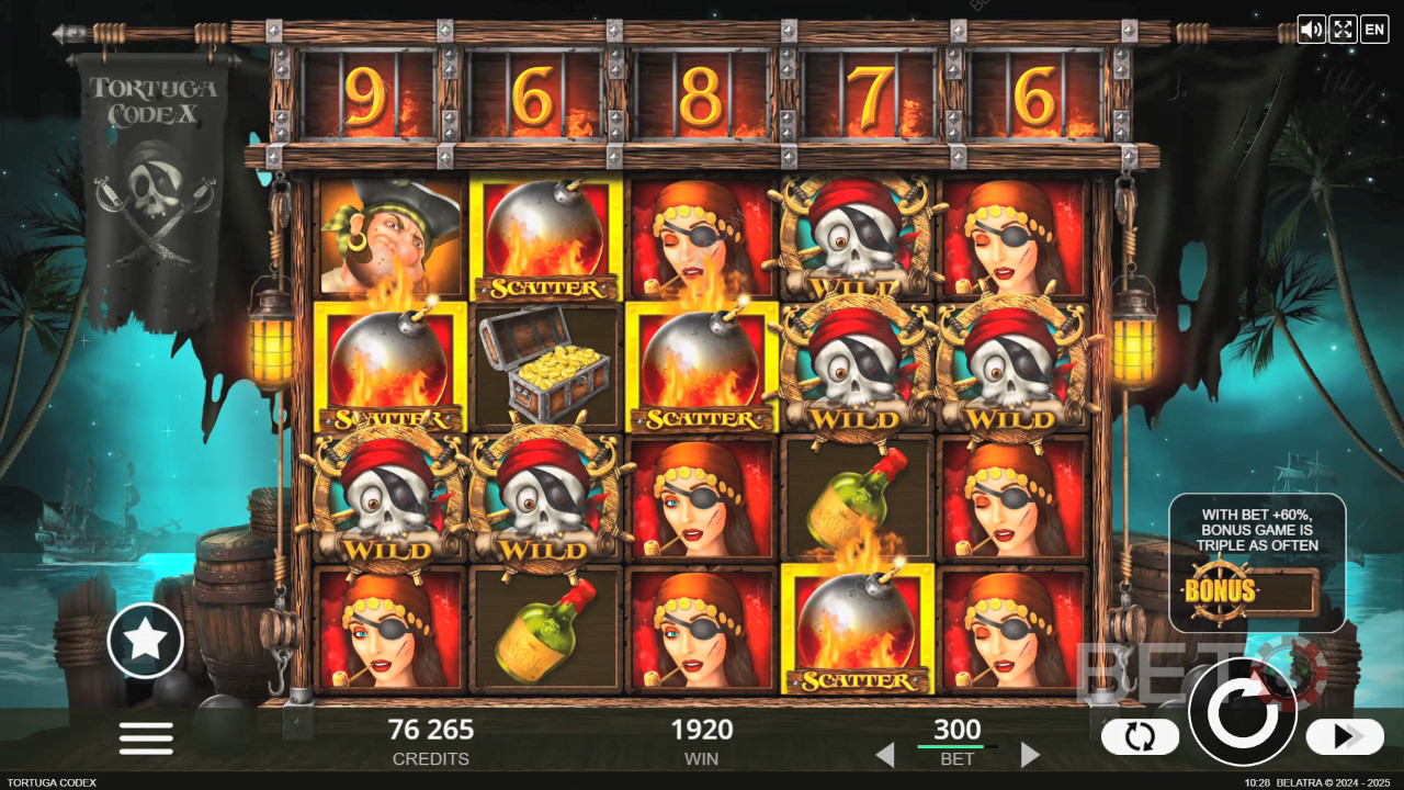 Tortuga Codex Anmeldelse fra BETO Slots
