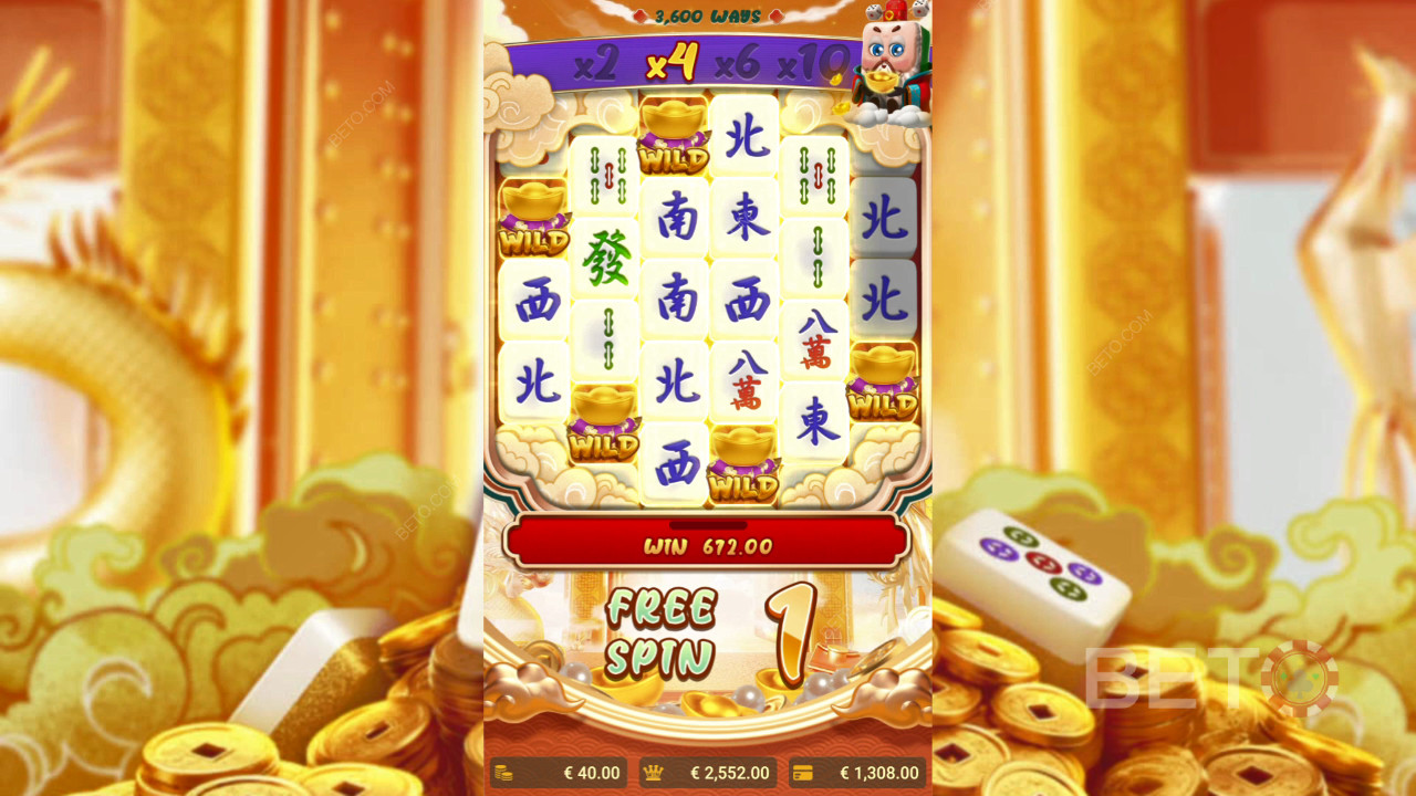 Sådan spiller du Mahjong Riches fra Spadegaming