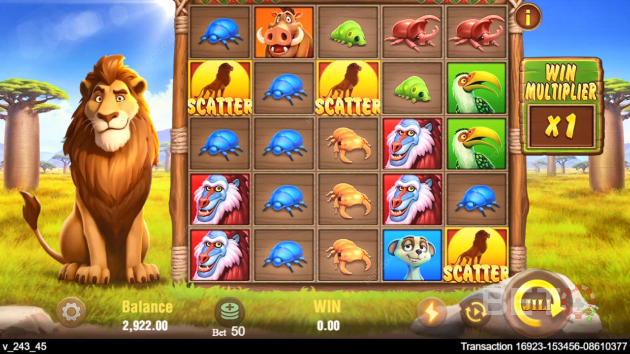 Safari Mysterium Anmeldelse fra BETO Spilleautomater