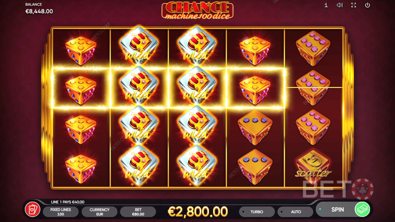 Chance Machine 100 Dice Anmeldelse fra BETO Spilleautomater
