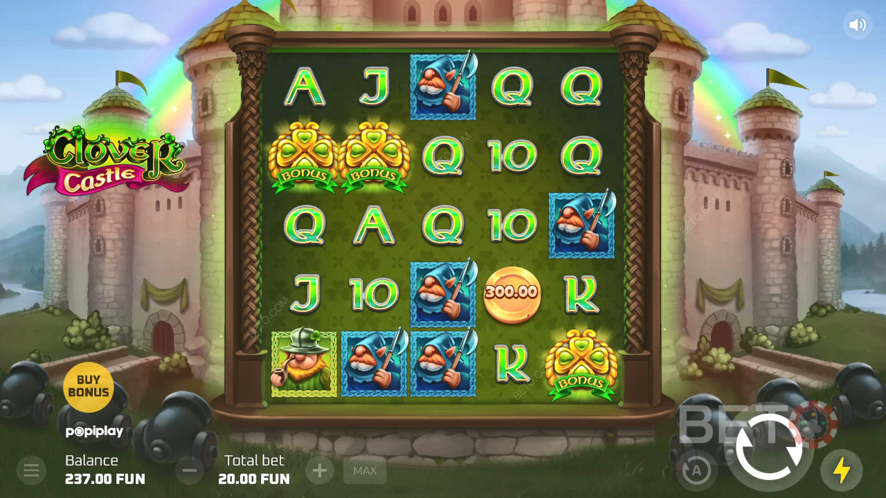 Kløverslottet: Anmeldelse fra BETO Slots
