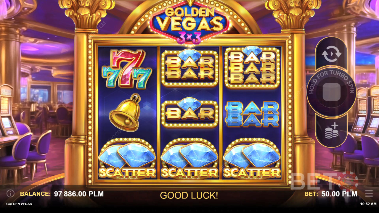 Golden Vegas 3x3 Anmeldelse fra BETO