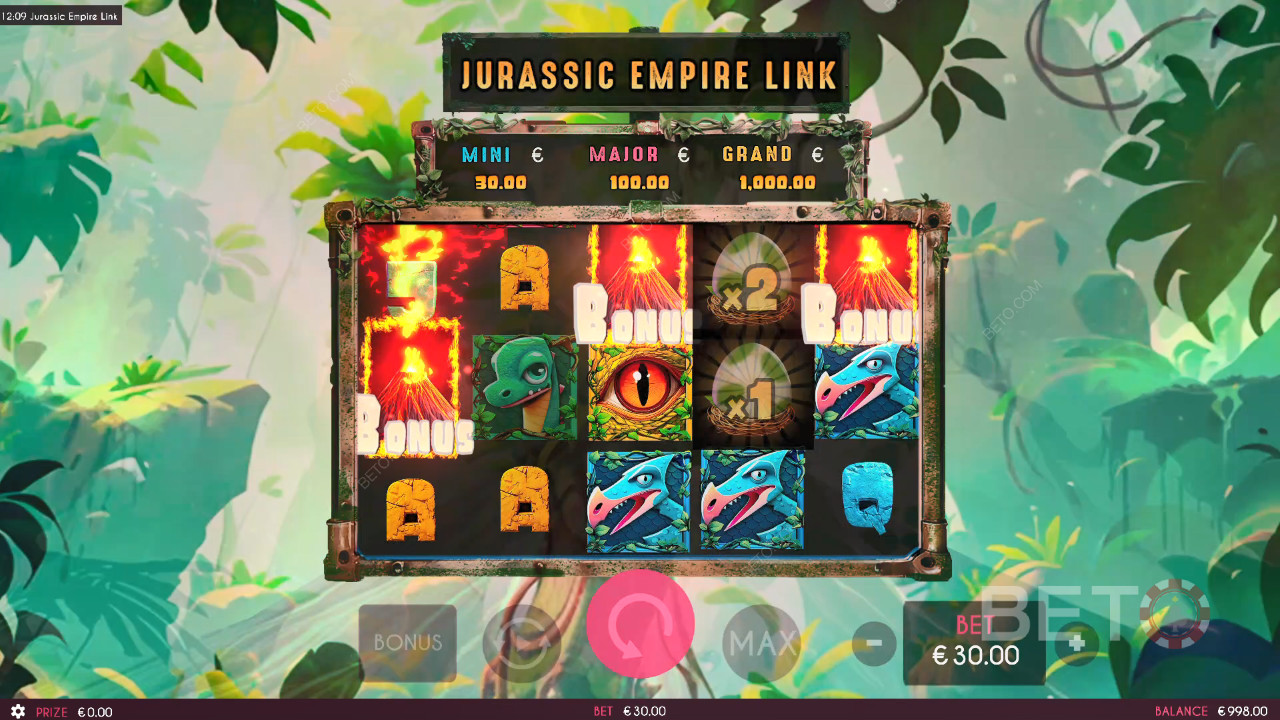 Jurassic Empire Link Anmeldelse fra BETO Spilleautomater
