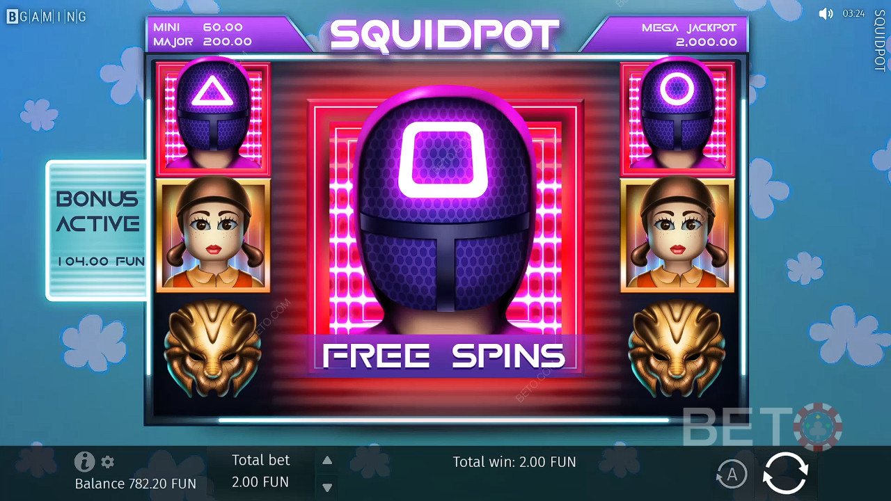 Vis dit sande jeg i den nye BGaming casinospilleautomat Squidpot