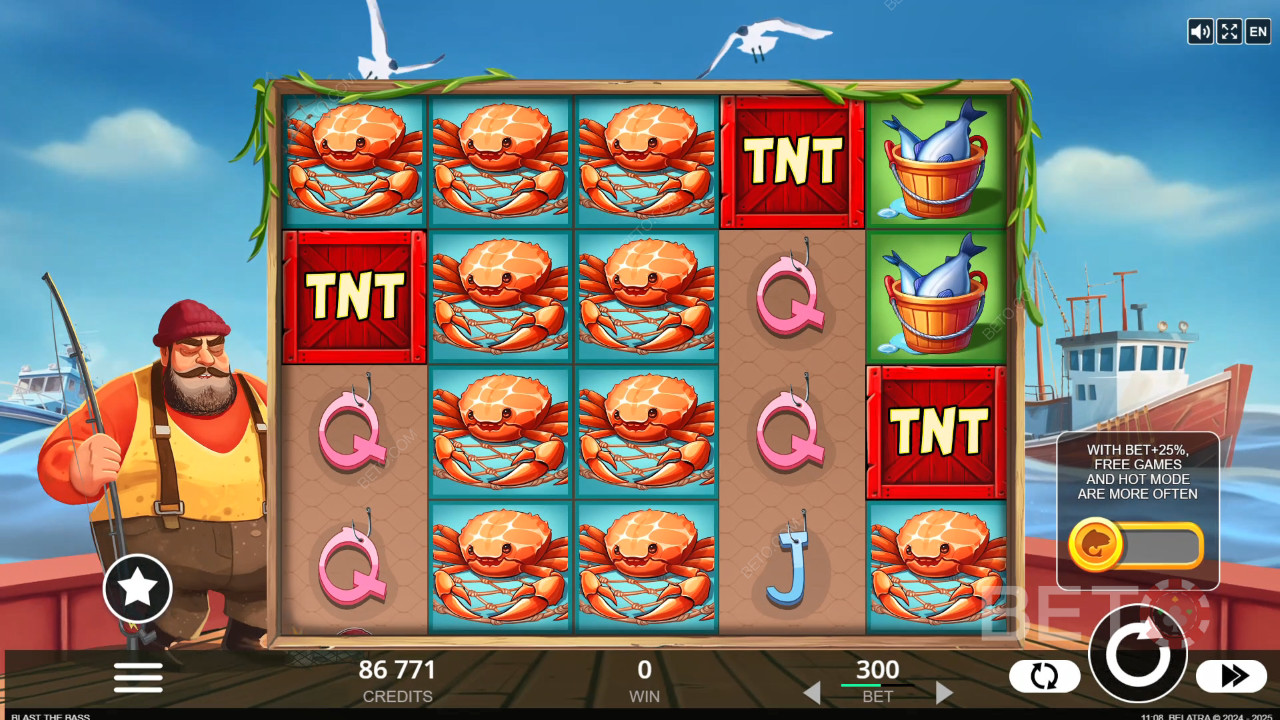 Blast the Bass: Anmeldelse fra BETO Slots