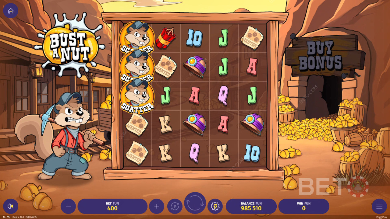 Knæk en Nød: Anmeldelse fra BETO Slots
