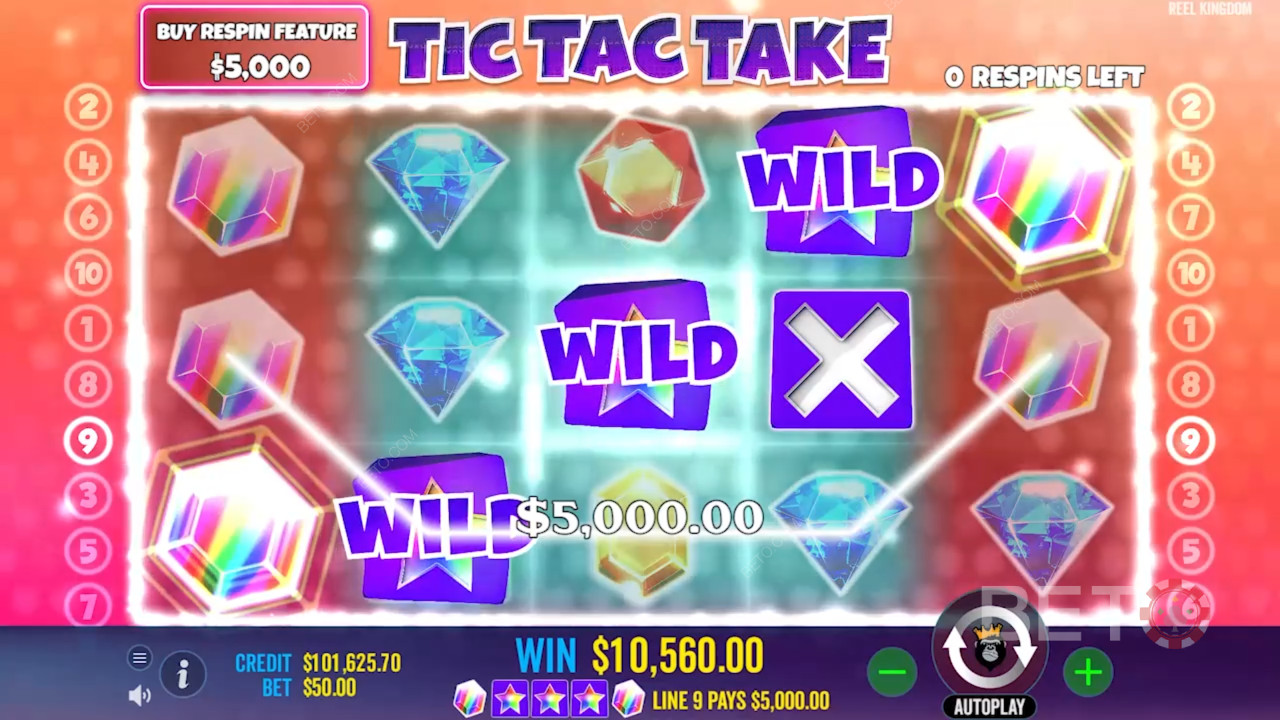 Spil et spændende spil Tic Tac Take og vind store gevinster i den nye Pragmatic-titel