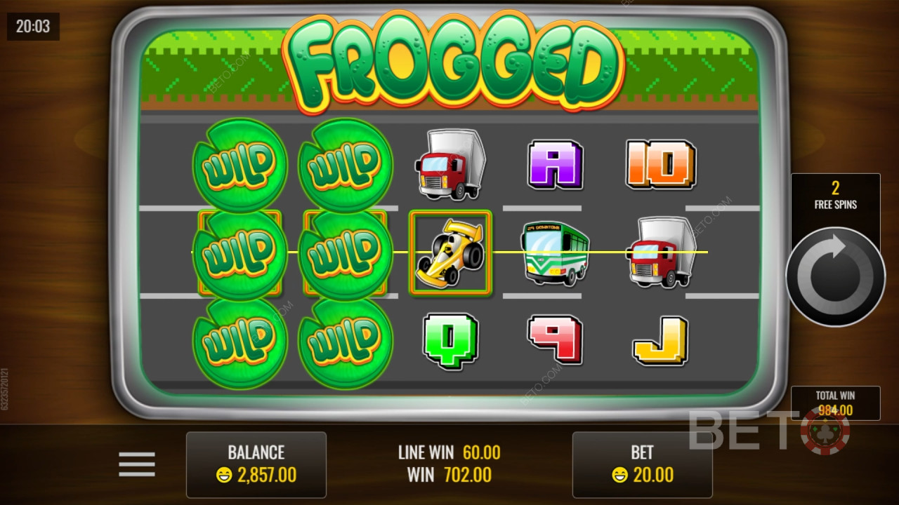 Anmeldelse af Frogged hos BETO Slots