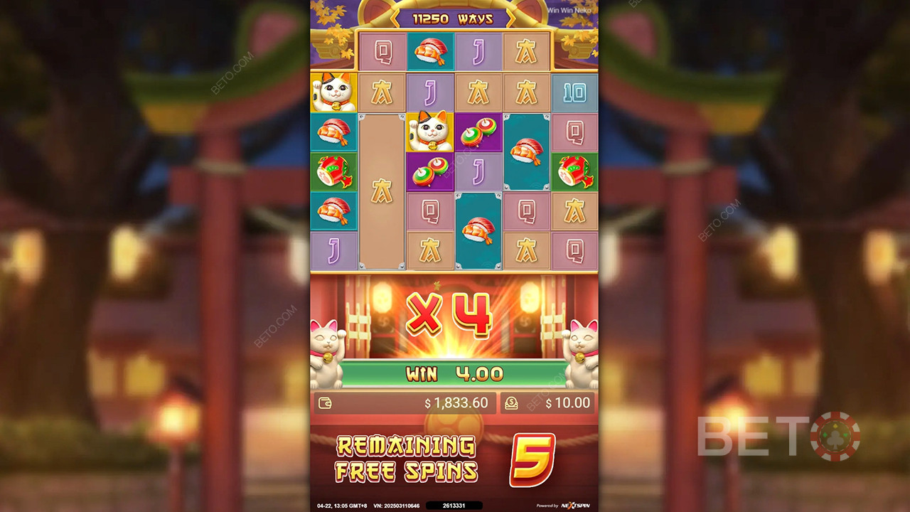 Sådan spiller du Win Win Neko fra Nextspin